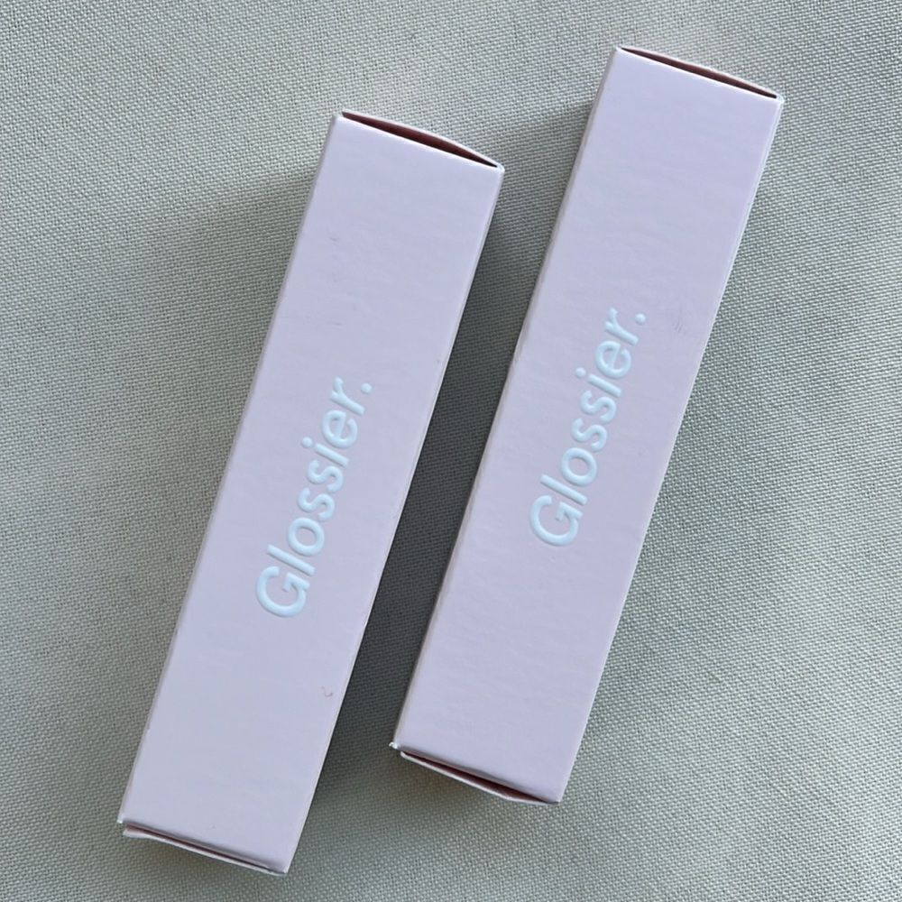 Glossier G Suit Soft Touch Lip Crème in Shift Color Two Pack